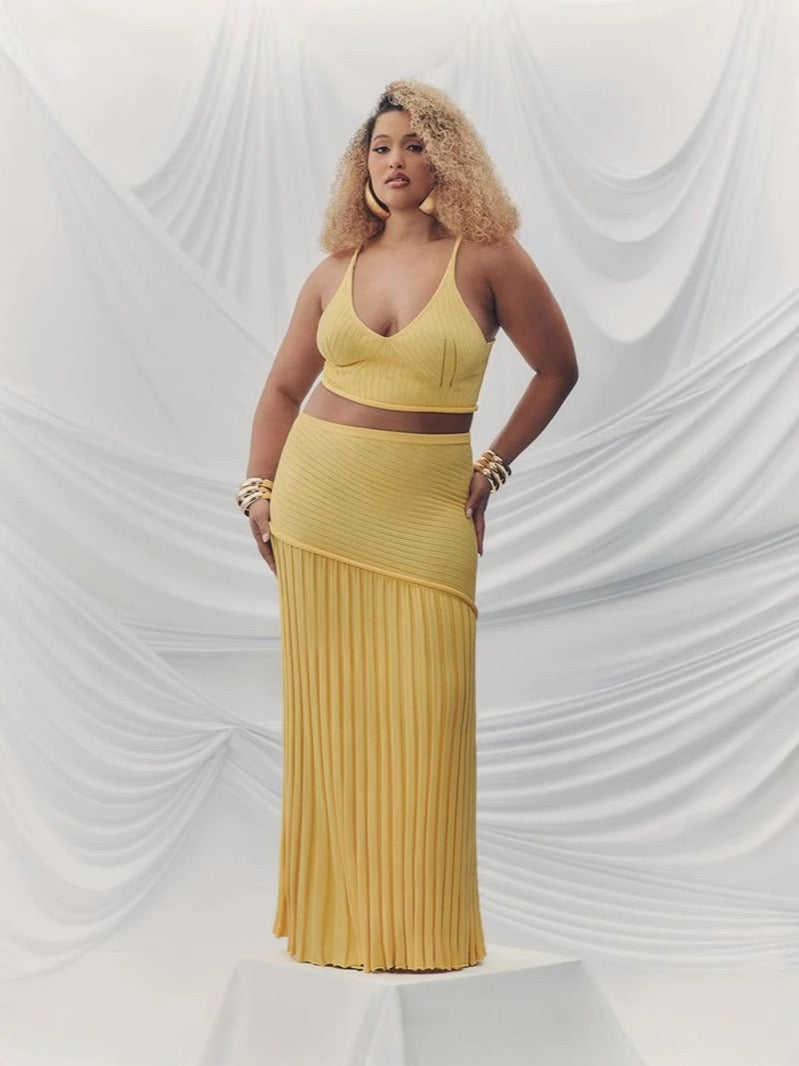 Celeste Camisole Vest and Maxi skirt set